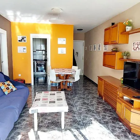 Apartamento 1 línea de playa + Parking! Salou Exterior foto